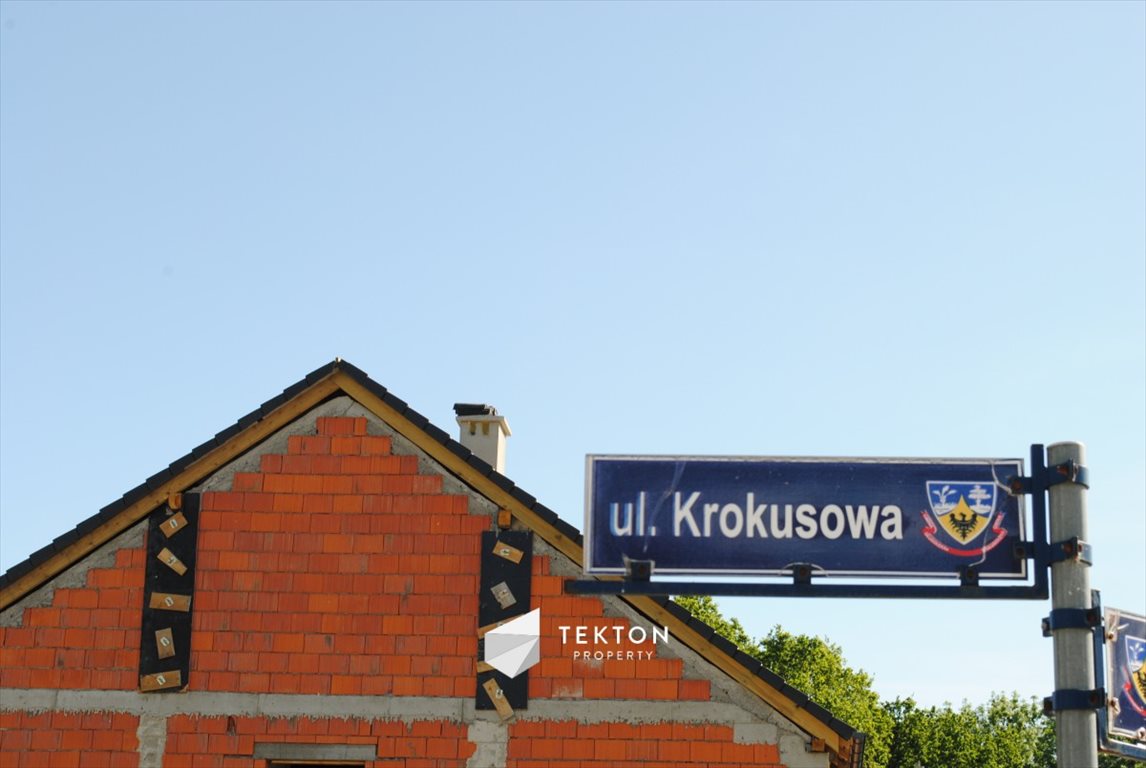 Działka budowlana na sprzedaż Kiełczówek, Krokusowa  1 253m2 Foto 1