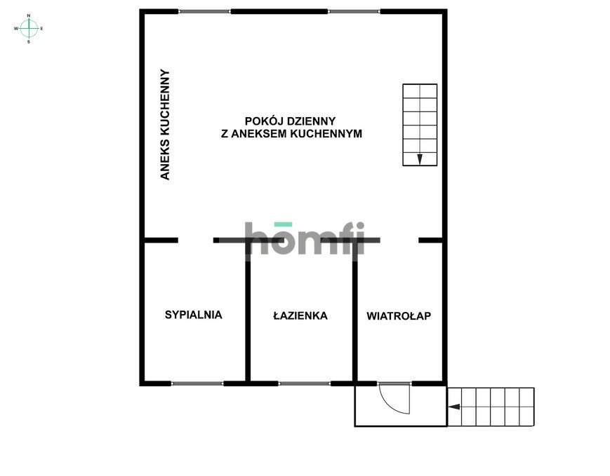 Mieszkanie trzypokojowe na sprzedaż Zębice  68m2 Foto 16