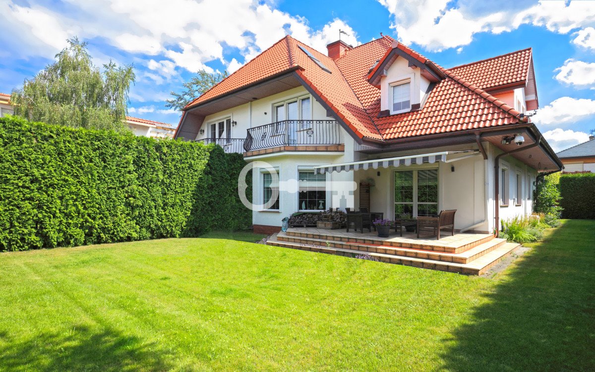 Przestronny dom 320 m2 z ogrodem, 6 sypialni, garaż Warszawa, Wilanów Powsin  320m2 Foto 1