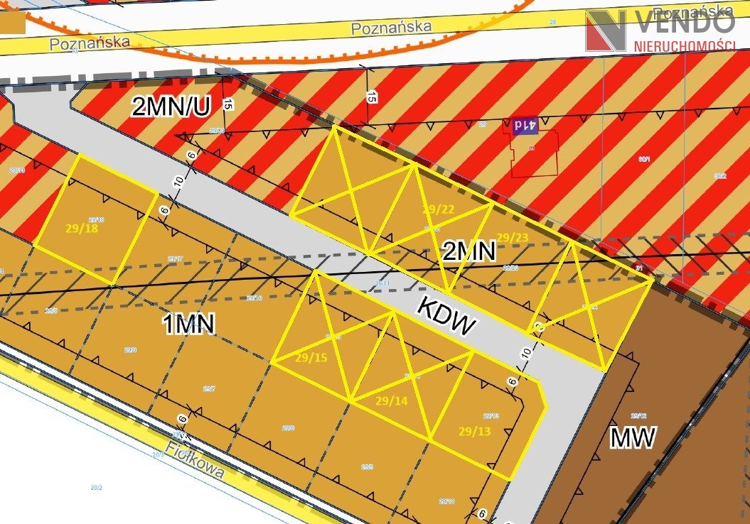 Działka budowlana na sprzedaż Pobiedziska  620m2 Foto 1
