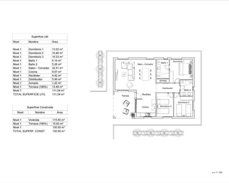 Dom na sprzedaż Hiszpania, Pinoso, Hiszpania, Lel  130m2 Foto 27