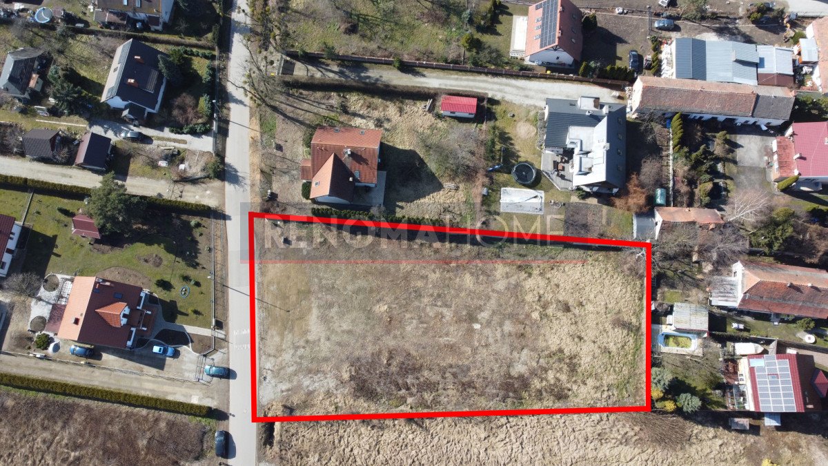 Duża działka 2272 m² z możliwością podziału w Jerzmanowie Wrocław, Jerzmanowo  2 270m2 Foto 1