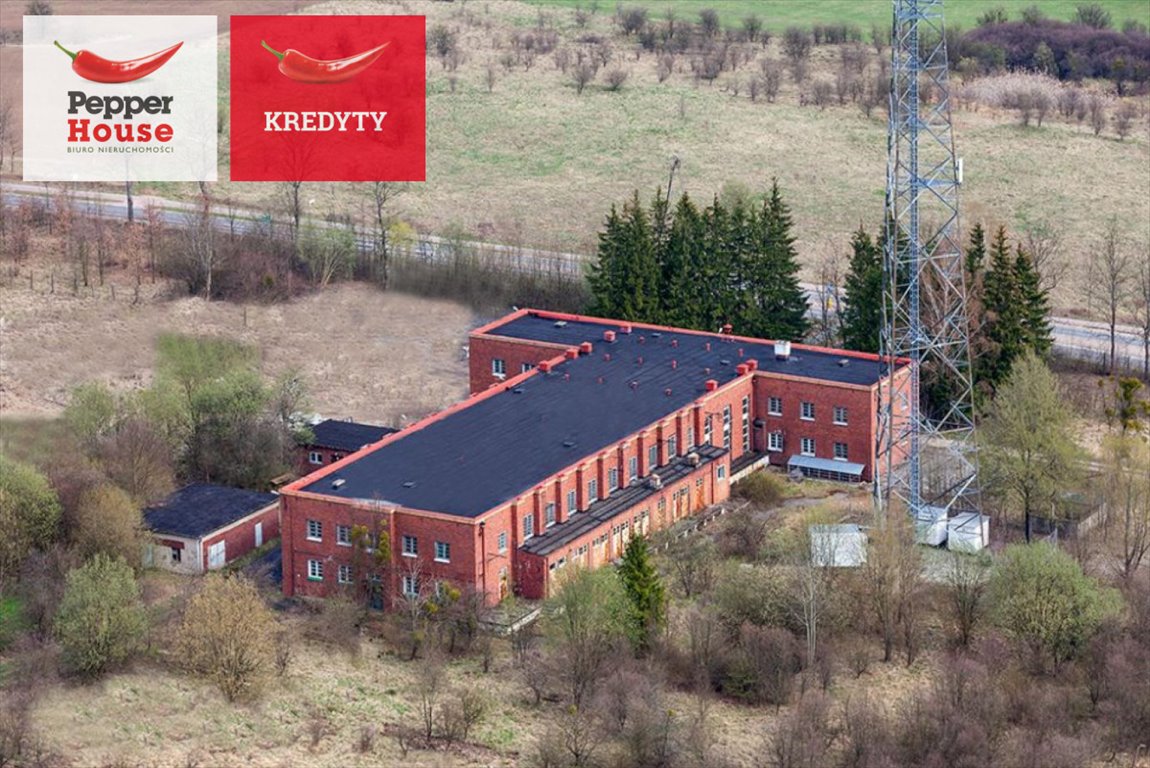 Do sprzedania przemysłowa działka z budynkami 3153 m² w Lidzbarku Warmińskim Lidzbark Warmiński, Jarosława Dąbrowskiego  3 153m2 Foto 1