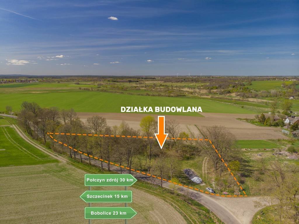 Działka budowlana na sprzedaż Storkowo  3 600m2 Foto 1