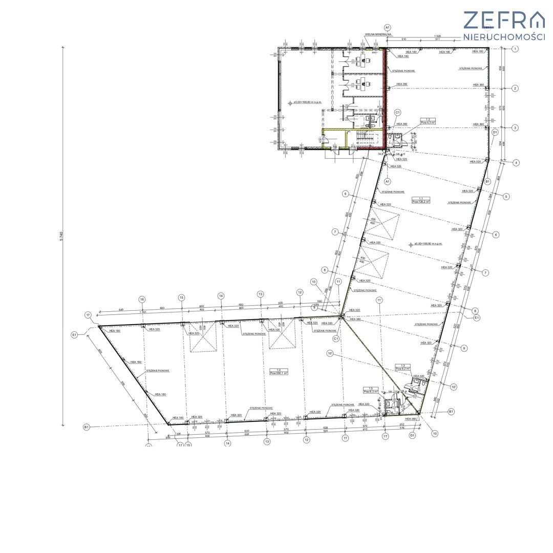 Magazyn na wynajem Kraków, Czyżyny, Łęg  1 730m2 Foto 13