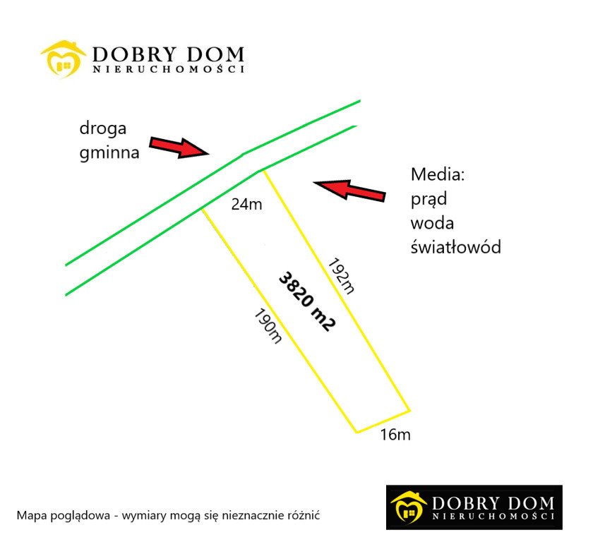 Działka budowlana z mediami, blisko kolejki i Białegostoku Zimnochy-Świechy  3 820m2 Foto 1