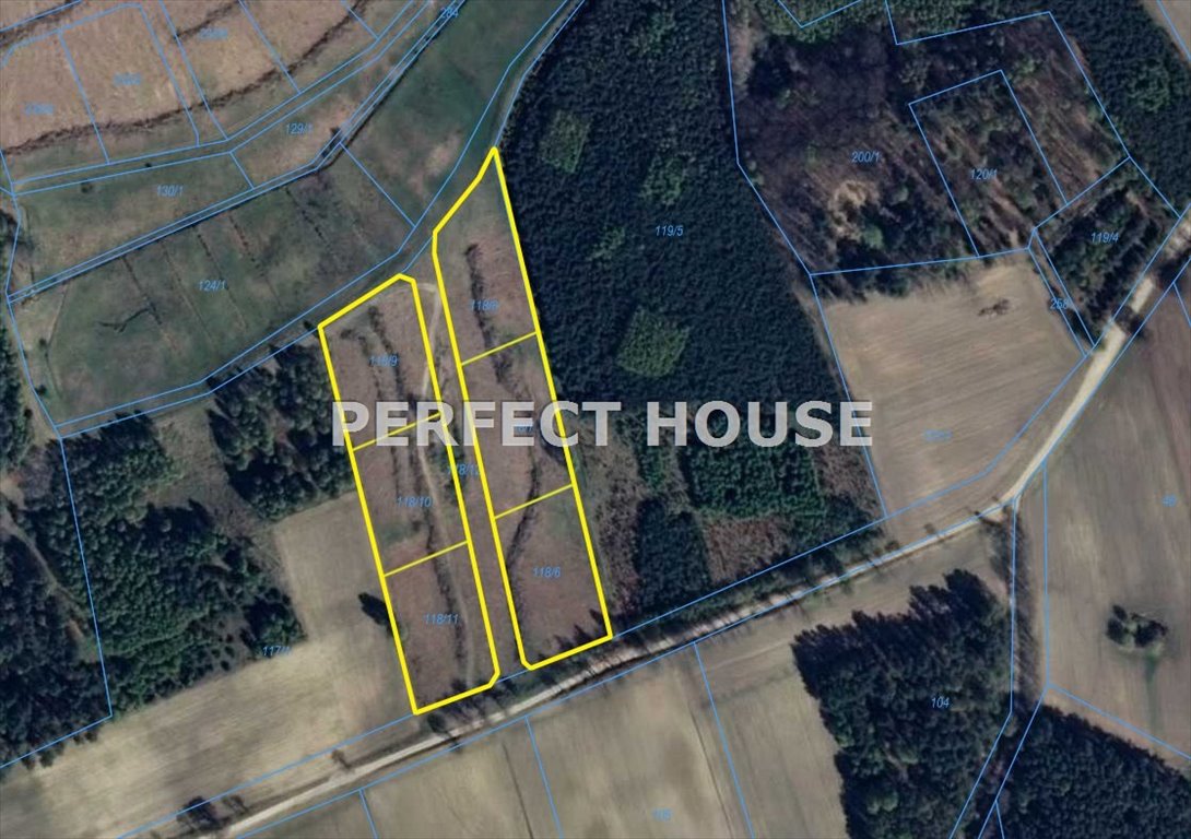 Działki inwestycyjne 22 379 m² Niedarzyno, blisko lasu Niedarzyno  22 379m2 Foto 1