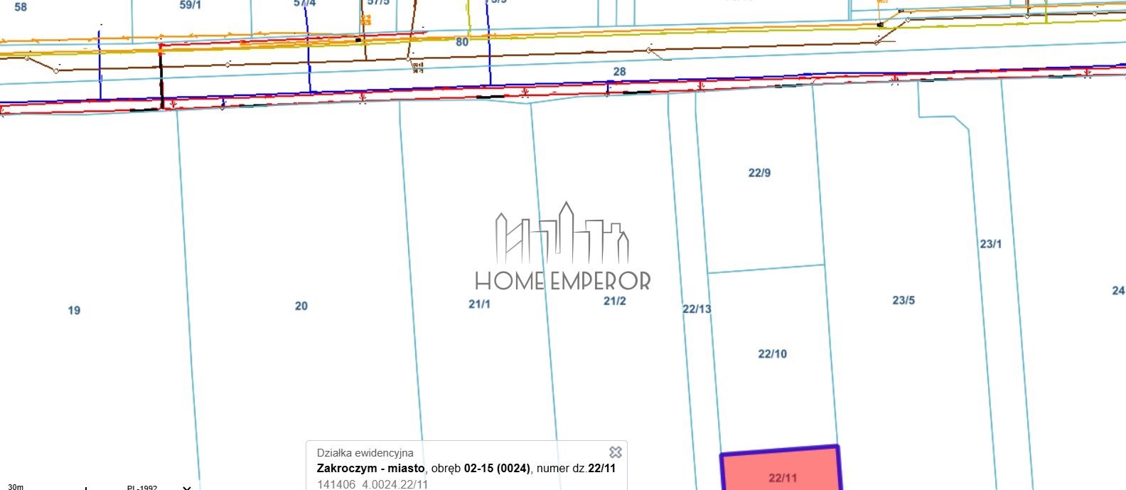 Działka budowlana na sprzedaż Zakroczym, Gałachy, Gałachy  1 024m2 Foto 3