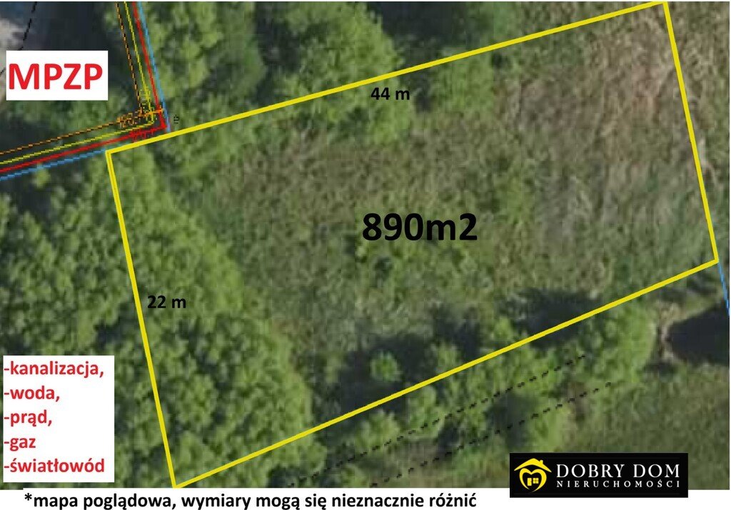 Działka budowlana na sprzedaż Juraszki  890m2 Foto 1