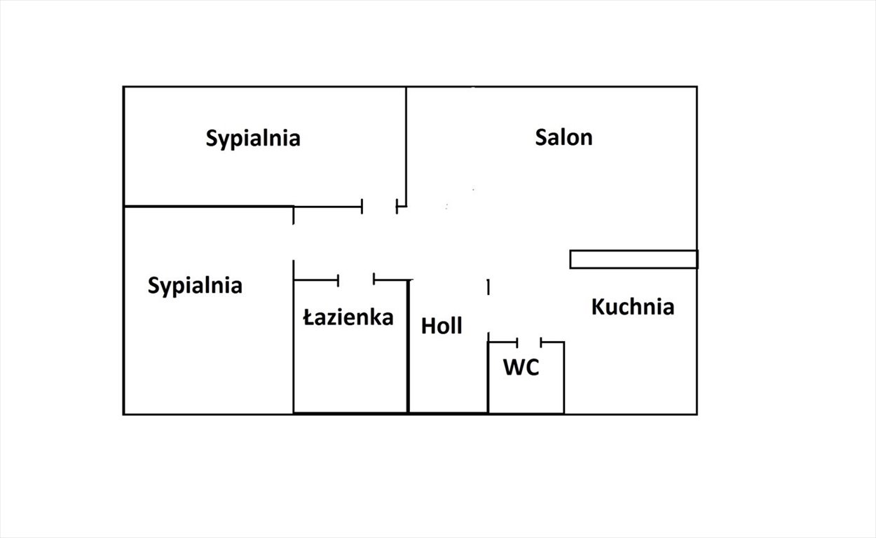 Mieszkanie trzypokojowe na wynajem