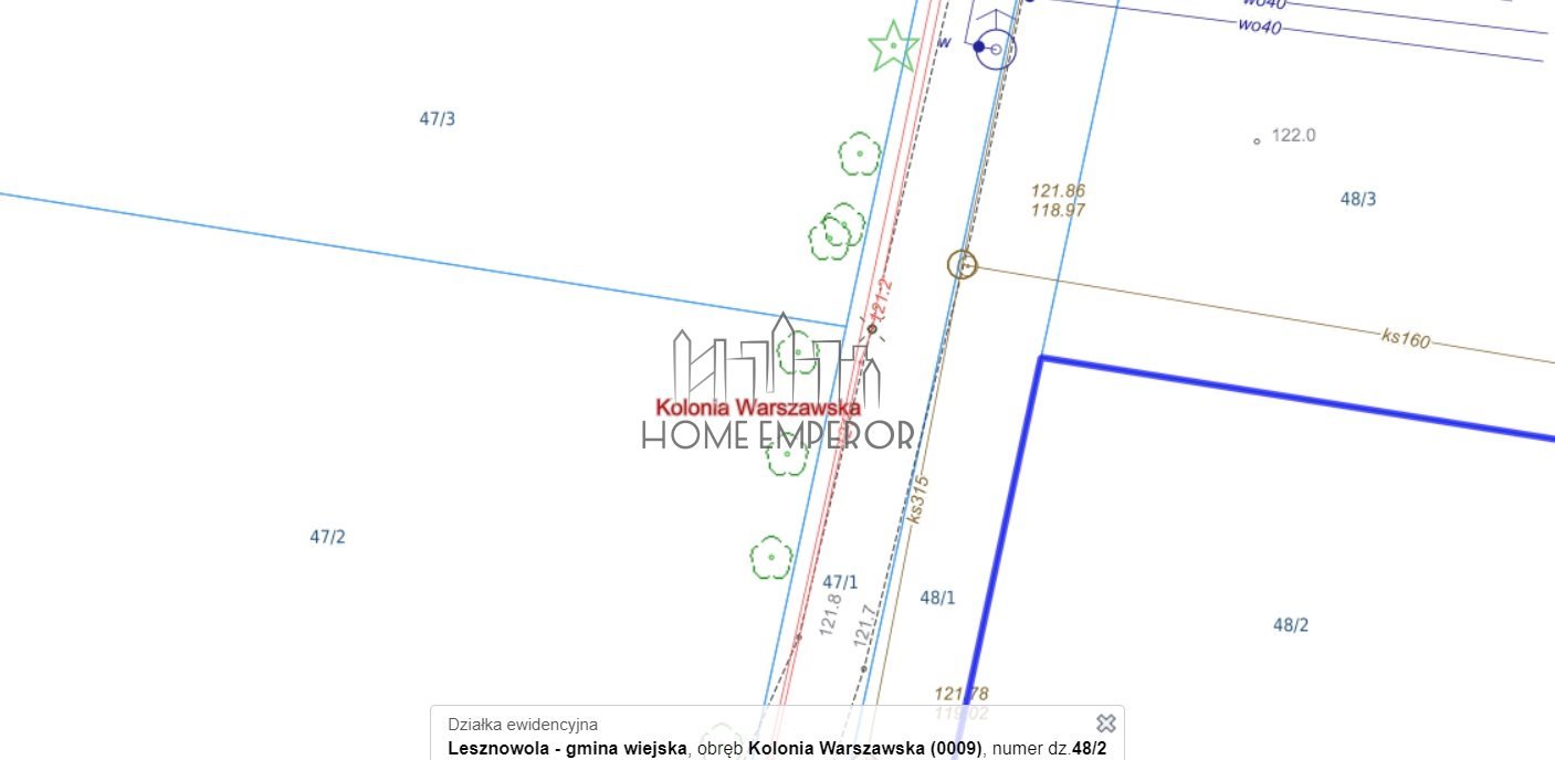 Działka budowlana na sprzedaż Kolonia Warszawska, Ułanów  1 500m2 Foto 2