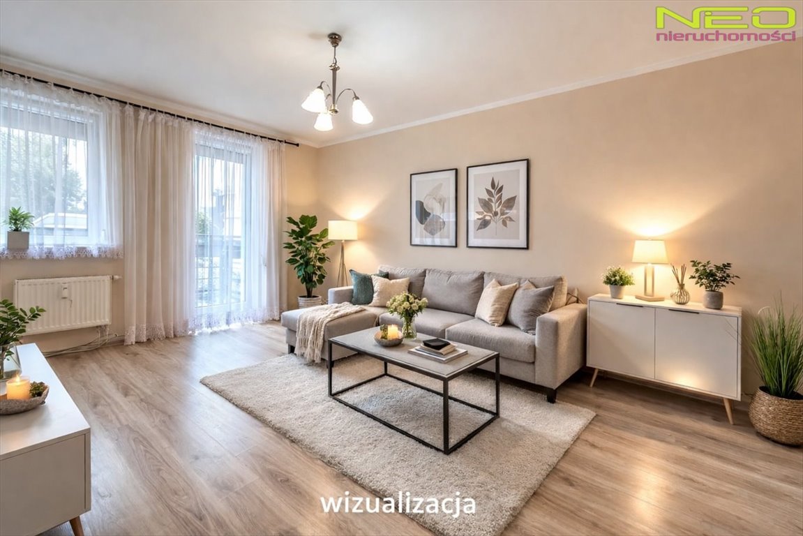 Przestronne mieszkanie z tarasem i ogródkiem, blisko centrum Częstochowa, Wrzosowiak  36m2 Foto 1