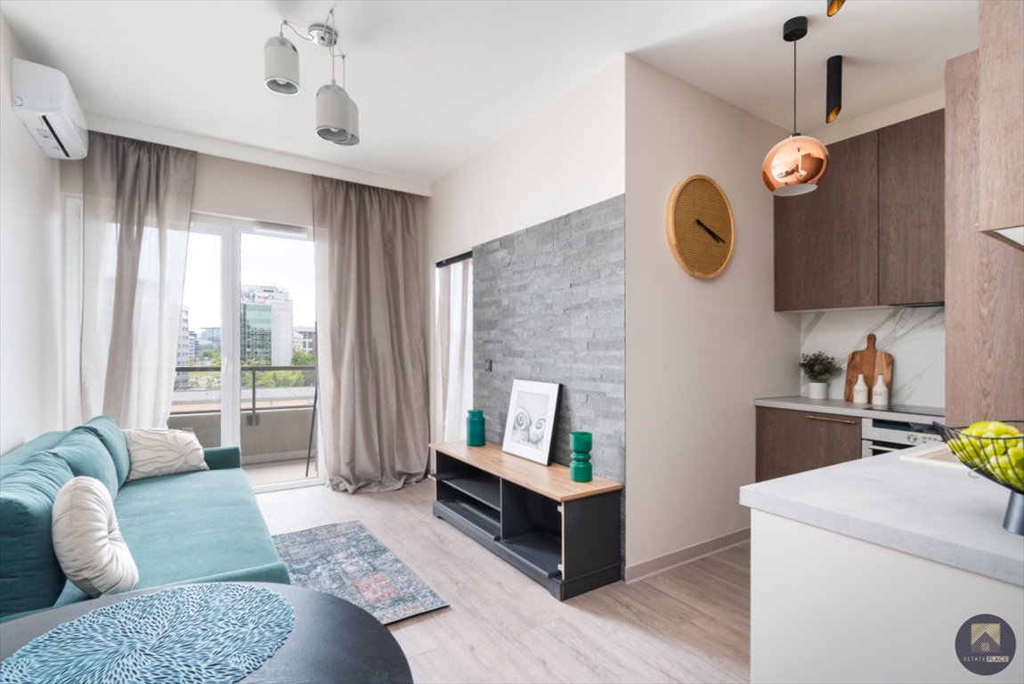 Nowoczesne 28 m² na Mokotowie z loggią i klimatyzacją Warszawa, Mokotów, Wołoska  28m2 Foto 1