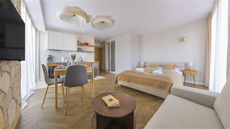 Rewa: Apartament 29,56 m² z dostępem do plaży i widokiem Rewa, Bursztynowa  30m2 Foto 1