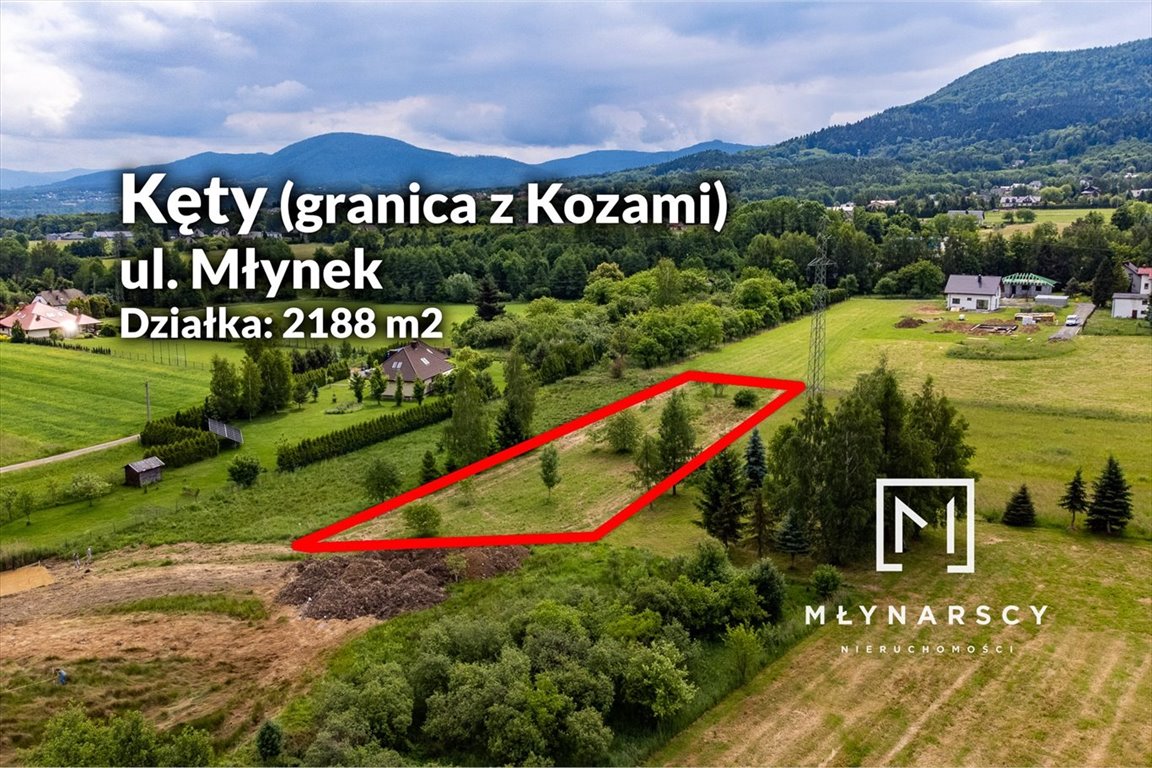 Działka budowlana na sprzedaż Kęty  2 188m2 Foto 4