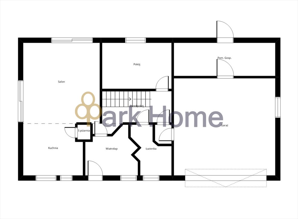 Działka budowlana na sprzedaż Trzęsów  2 040m2 Foto 4