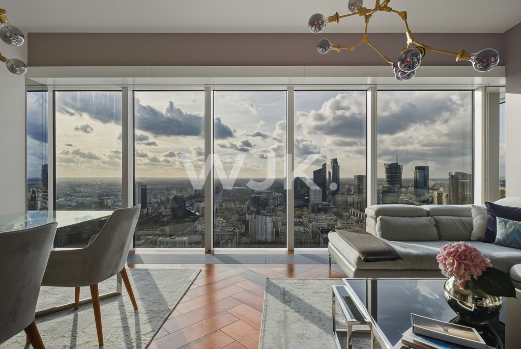 Luksusowy apartament 142m2 z klimatyzacją i panoramicznym widokiem Warszawa, Śródmieście, Złota  142m2 Foto 1