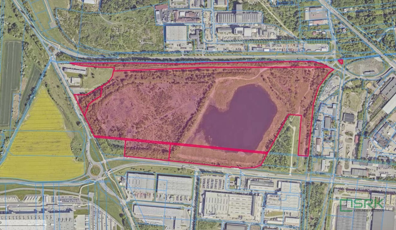 Inwestycyjne działki w Gliwicach, 351 tys. m², zabudowane Gliwice, Bojkowska, Płażyńskiego, Okrężna  350 963m2 Foto 1