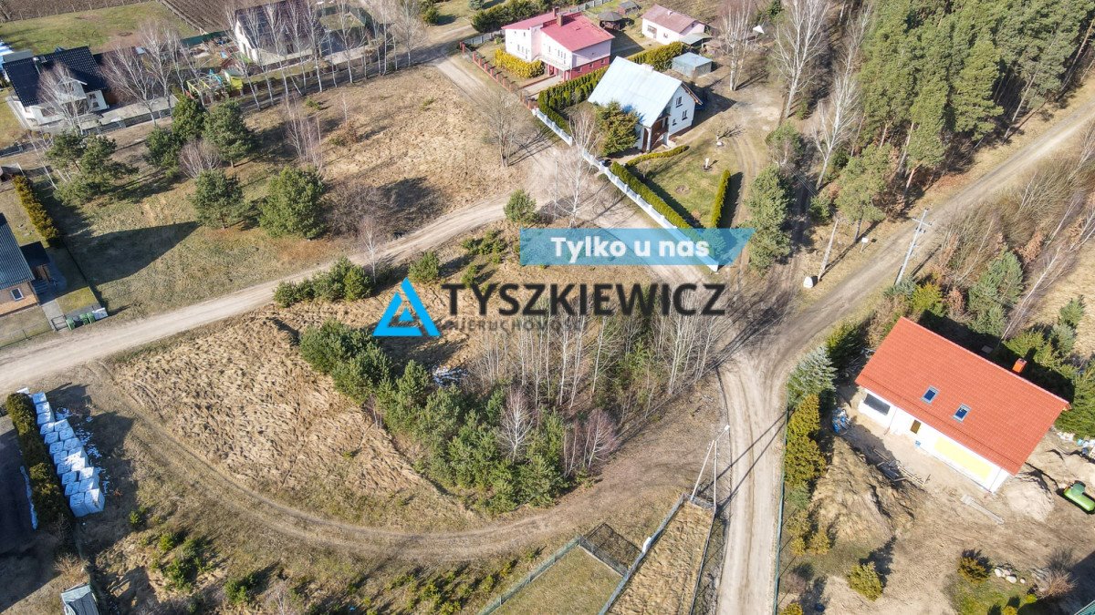 Działka pod dom z mediami, rogowa, 1322 m², Bytonia Bytonia, Pod Kasztanami  1 322m2 Foto 1