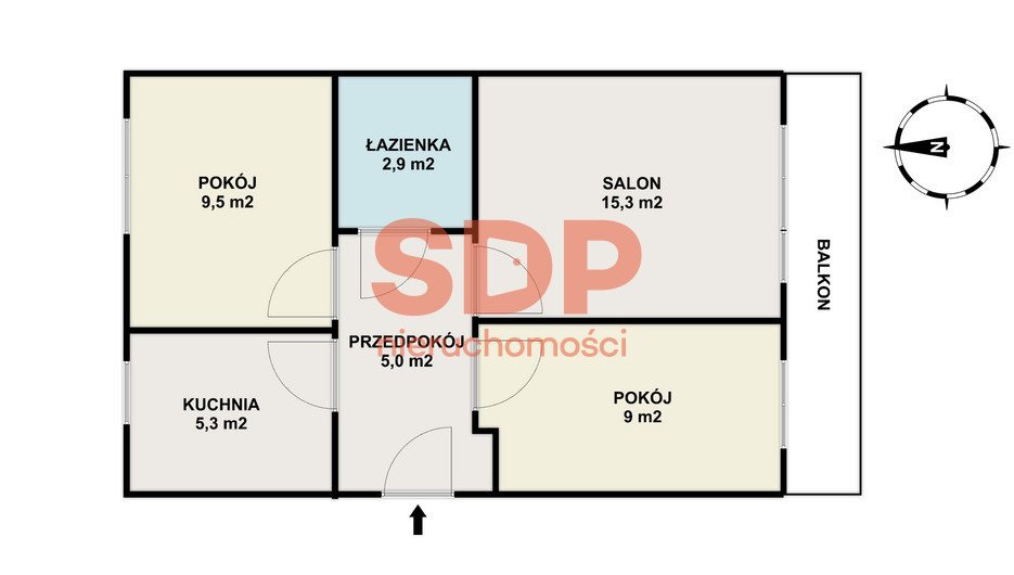 Mieszkanie trzypokojowe na sprzedaż Warszawa, Targówek Bródno, Łojewska  50m2 Foto 8