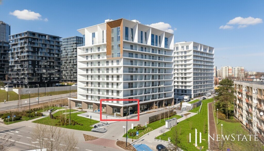 Lokal usługowy 84,29 m² w prestiżowym kompleksie NOHO Katowice Katowice  84m2 Foto 1