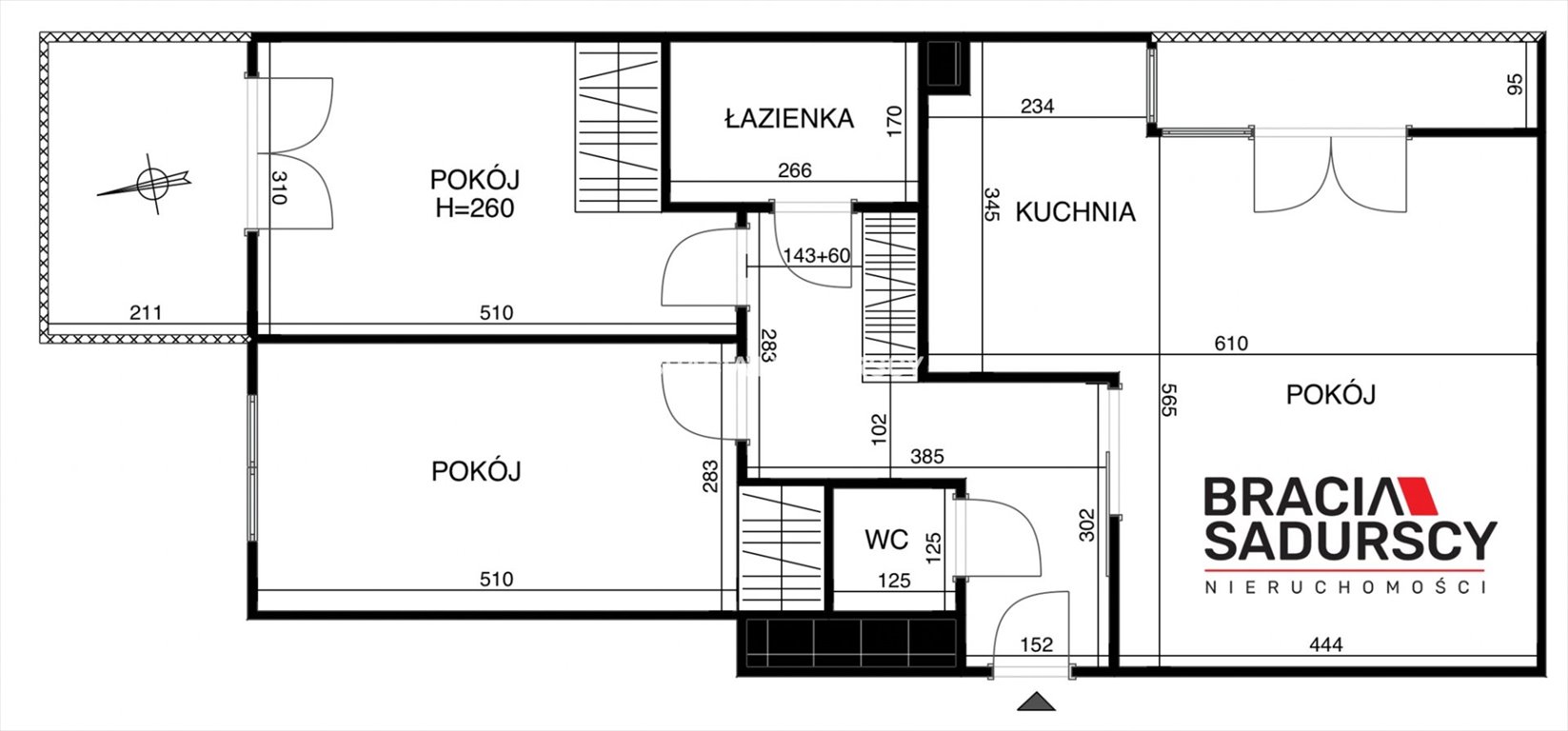 Mieszkanie trzypokojowe na sprzedaż Kraków, Dębniki, Kliny, Borkowska  79m2 Foto 3