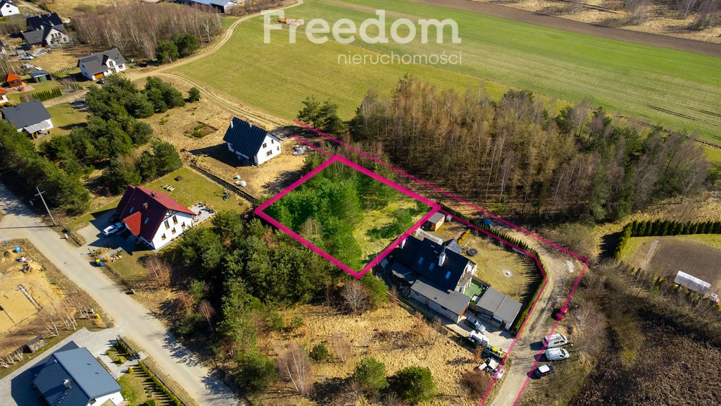 Działka budowlana 1085 m² w Przodkowie - media w drodze Przodkowo  1 008m2 Foto 1