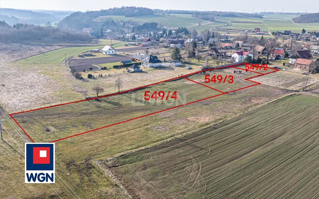 Działka budowlana 1862 m2 z mediami i dostępem do drogi Płóczki Dolne, Centrum  1 862m2 Foto 1