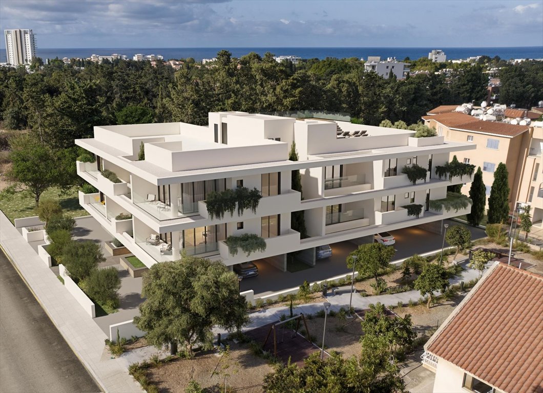 Zapraszam do nowoczesnych 2-pokojowych apartamentów z widokiem na morze Cypr, Pafos  54m2 Foto 1