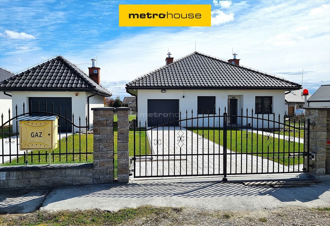 Nowoczesny dom z wysokiej jakości materiałów, 20 arów działki Wołowice, Strumykowa  128m2 Foto 1