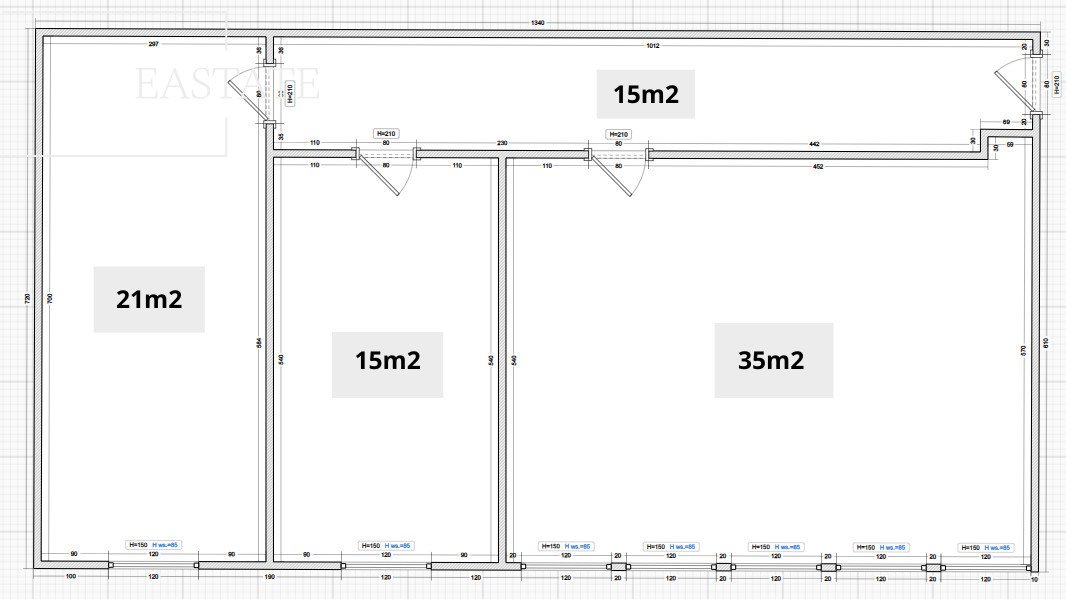 Nowoczesny lokal biurowy z widokiem na kanał i Zatokę Gdańsk Gdańsk, Nowy Port, Oliwska  92m2 Foto 1