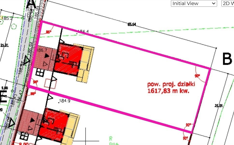 Działka budowlana na sprzedaż Kożyczkowo  1 617m2 Foto 1