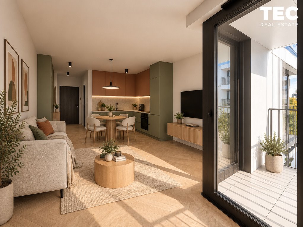 Nowoczesne 27 m² z loggią w prestiżowej inwestycji polecam! Kraków, Grzegórzki, Grzegórzki, Mogilska  27m2 Foto 1