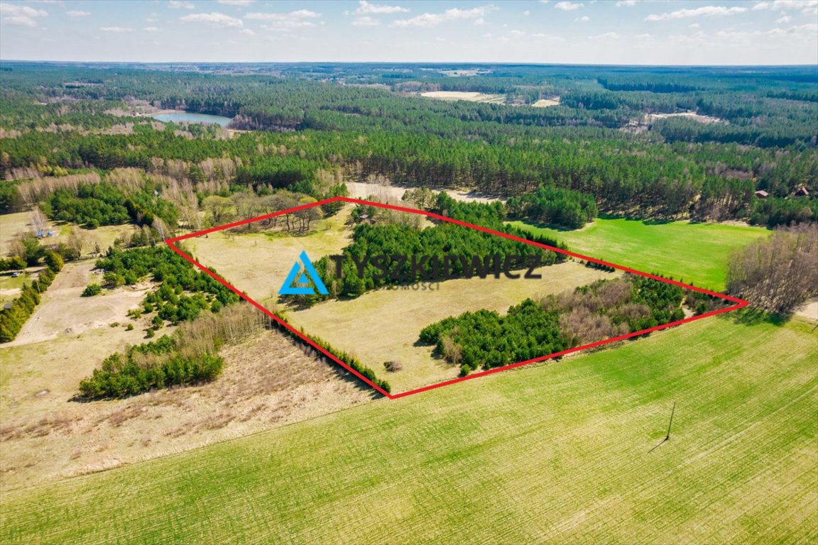 Duża działka siedliskowa 2,68 ha z wiata grillową i mediami Lipy  26 821m2 Foto 1