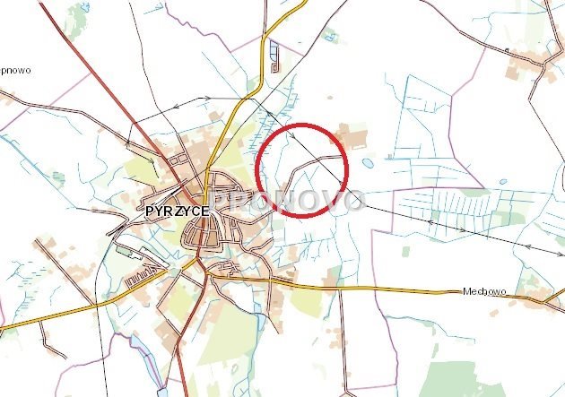 Działka 7ha pod zabudowę i farmę PV z planem. Pyrzyce  70 308m2 Foto 1