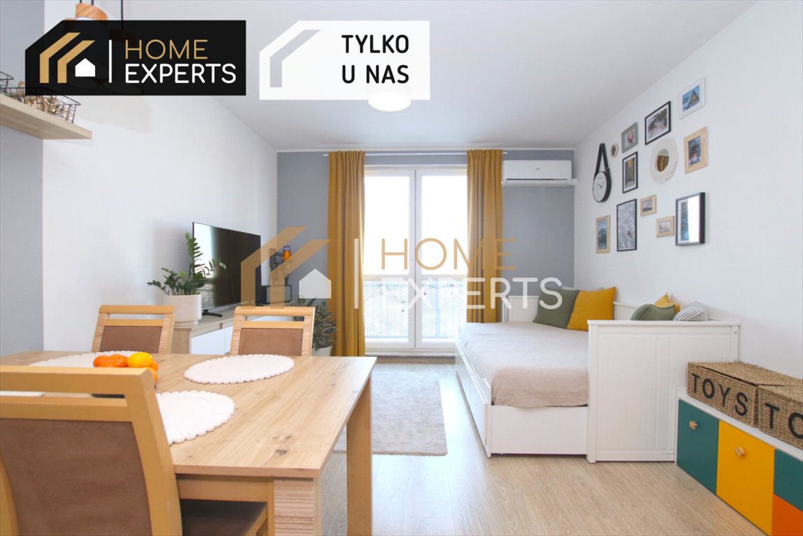 Zadbane 2 pokoje z balkonem, klimatyzacja, pełne AGD Borkowo, Żeglarska  39m2 Foto 1