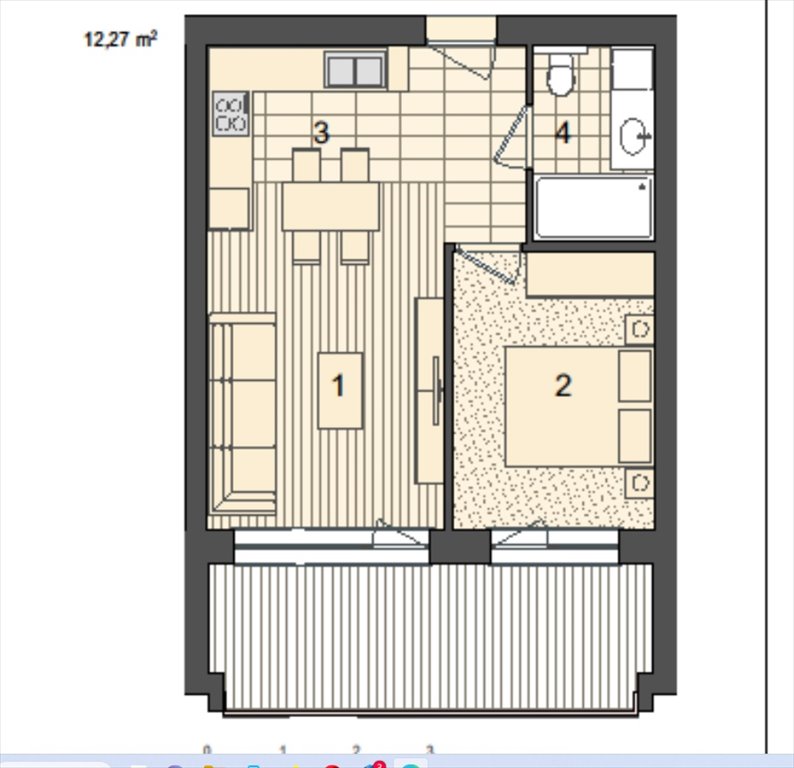 Mieszkanie dwupokojowe na sprzedaż Kołobrzeg, Bałtycka 22  40m2 Foto 20