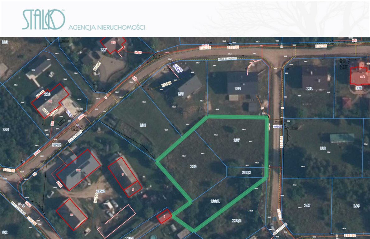 Działka budowlana na sprzedaż Ustarbowo, Na Wzgórzu  2 027m2 Foto 2