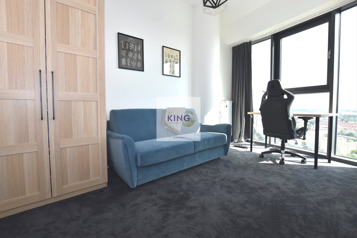 Ekskluzywny apartament 63 m2 w Hanza Tower z basenem i miejscem Szczecin, Centrum  63m2 Foto 1