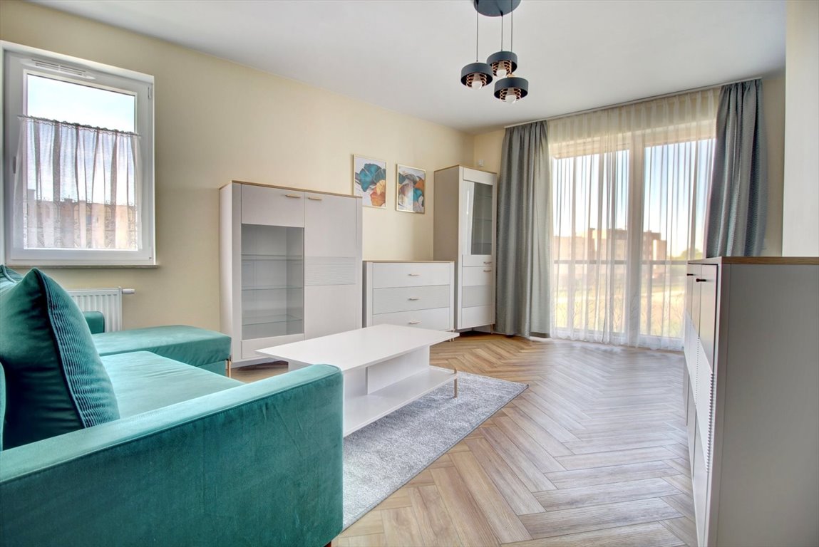 Mieszkanie dwupokojowe na wynajem Wrocław, Krzyki, Klecina, Jutrzenki  45m2 Foto 1