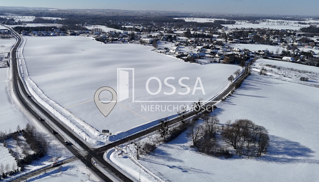 Działka 4000 m² pod zabudowę mieszk.-usługową, przy głównej drodze Jagatowo, Południowa  4 000m2 Foto 1