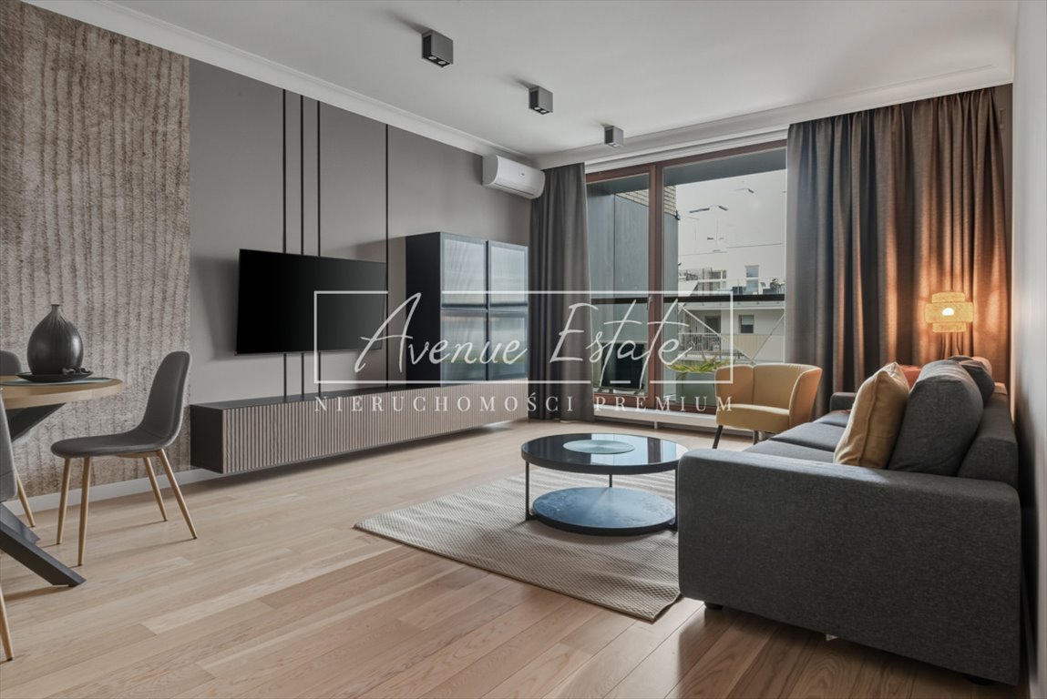 Mieszkanie dwupokojowe na wynajem Warszawa, Wilanów, Sarmacka  56m2 Foto 1