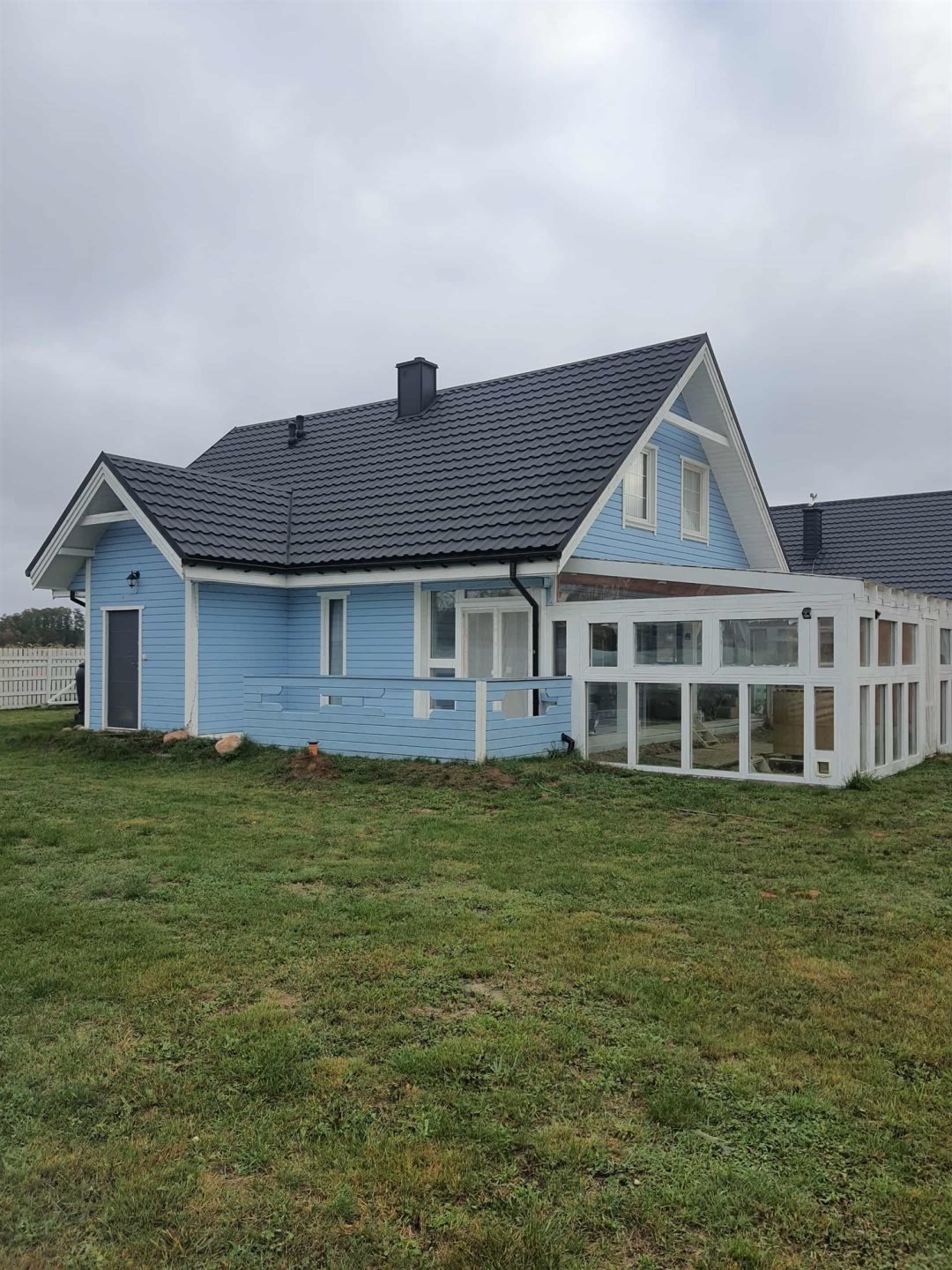 Nowoczesny dom 115 m² z ogrodem zimowym i kominkiem Brochów-Kolonia  115m2 Foto 1