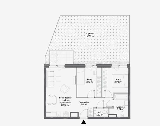 Mieszkanie trzypokojowe na sprzedaż Warszawa, Włochy, Raków, Fajansowa  59m2 Foto 1