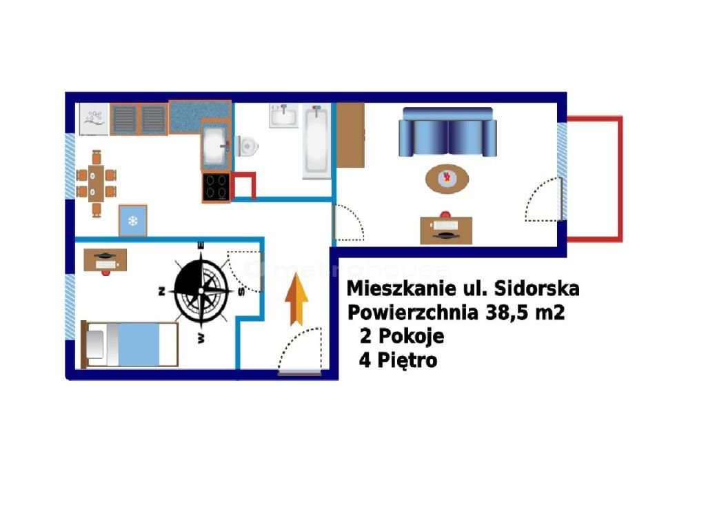 Mieszkanie dwupokojowe na sprzedaż Biała Podlaska, Sidorska  39m2 Foto 10