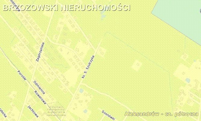 Działka budowlana na sprzedaż Warszawa, Wawer, Aleksandrów, Zagórzańska  1 484m2 Foto 1