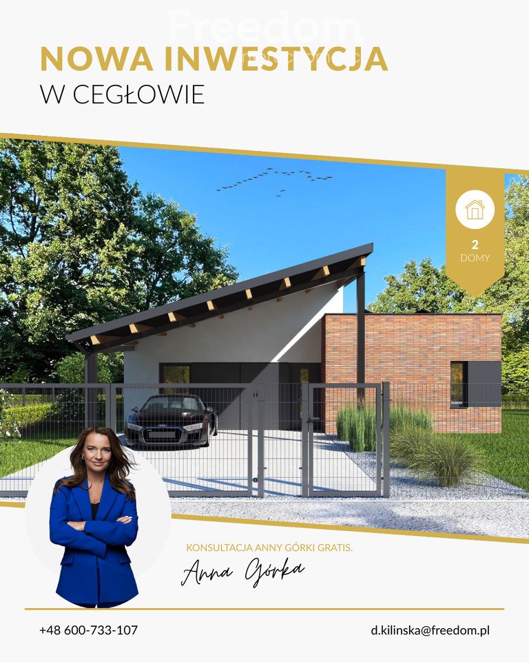 Dom na sprzedaż Cegłów, Zacisze  133m2 Foto 1