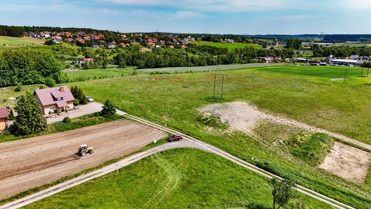 Działka pod dom z widokiem, 911 m2, bez przyłącza wody Lniska  911m2 Foto 1