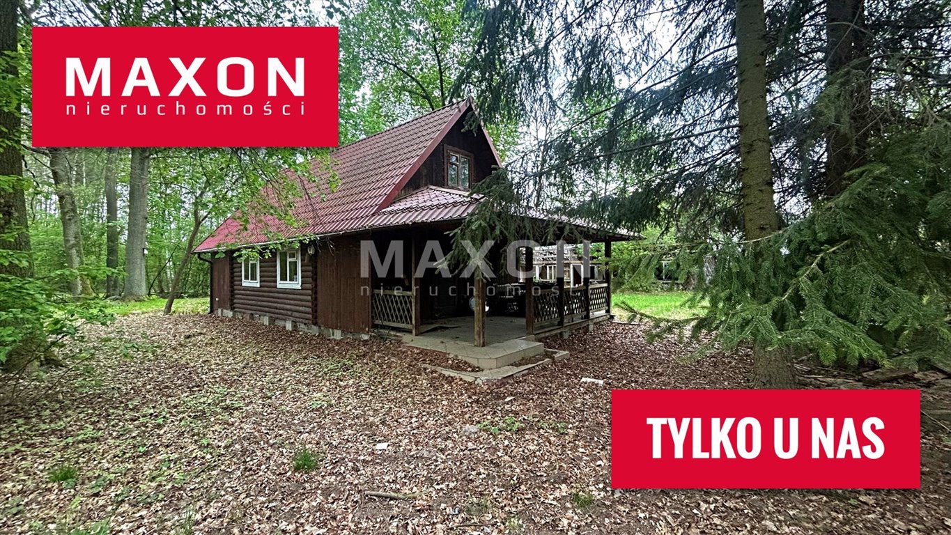 Do sprzedania działka 3 185 m² z domem, lasem i rekreacją Wiązowna  3 185m2 Foto 1