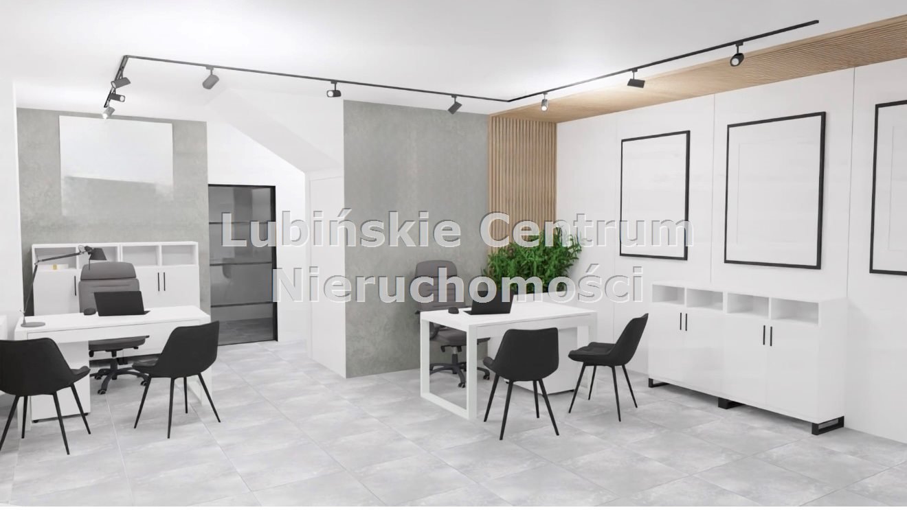 Lokal usługowy 125 m2 w centrum Lubina z dużą reklamą. Lubin, Centrum  125m2 Foto 1
